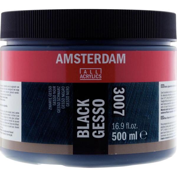 Supertrend Amsterdam 3007 Black Siyah Gesso 500 ml. - Image 1