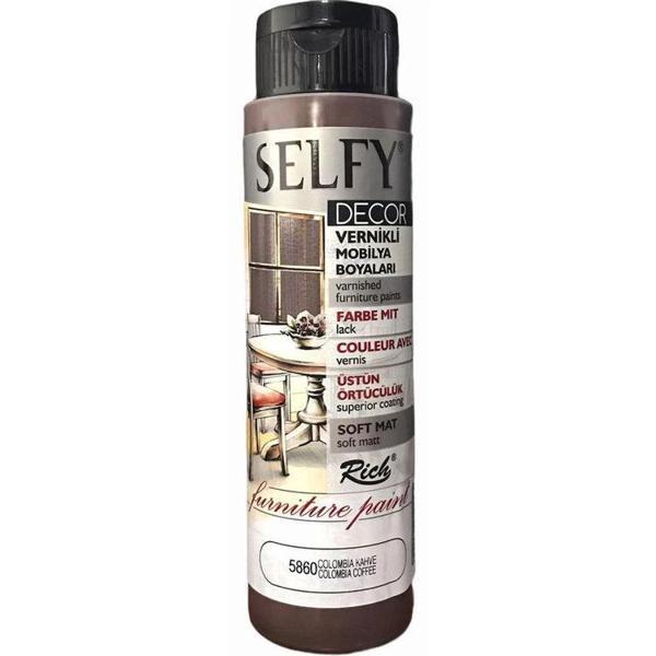 Supertrend Selfy Decor Vernikli Boya 500 cc 5860 COLOMBİA KAHVE - Image 1