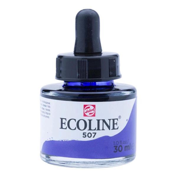 Supertrend Ecoline Sıvı Suluboya 30 ml. 507 Ultramarine Violet - Image 1
