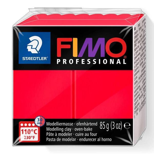 Supertrend Fimo Professional Polimer Kil 85 gr. 200 Saf Kırmızı - Image 1