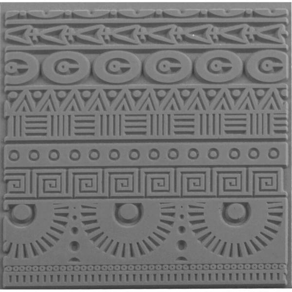 Supertrend Texture Plate Silikon Polimer Kil Desen ve Doku Kalıbı 9x9 cm. GEOMETRICS - Image 1