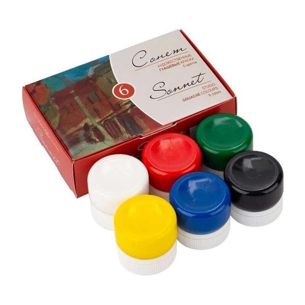 Supertrend Sonnet Guaj Boya Seti 6 Renk x 20 ml. - Image 1