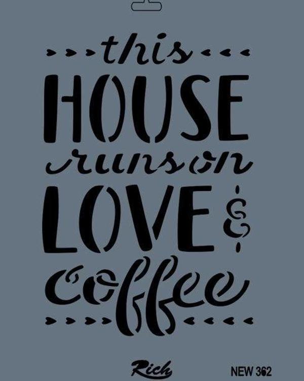 Supertrend Stencil Boyama Şablonu 25x35 cm. NEW-362 - Image 1