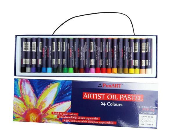 Supertrend Artist Yağlı Pastel Boya 24 Renk - Image 1