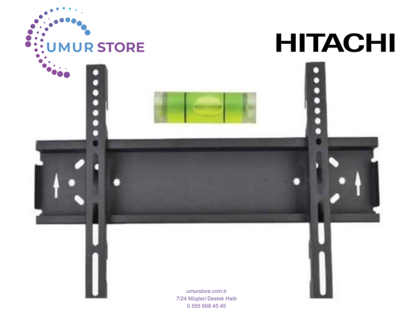 HITACHI 65HK6100 65" Uydu Alıcılı 4K Ultra HD Smart 42”- 75” inç Lcd Led Ekran Tv Sabit Askı Aparatı - Image 1