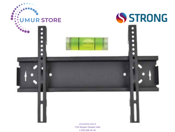 Strong ML55EW8000F 55’’ 4K Ultra HD Whale OS Smart 42”- 75” inç Lcd Led Ekran Tv Sabit Askı Aparatı - Image 1