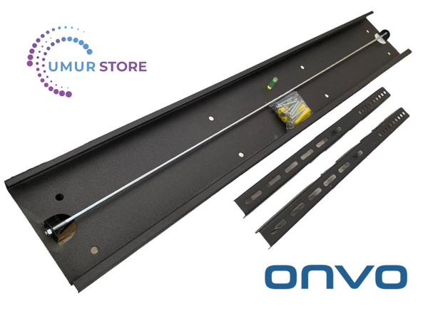 ONVO 85OVF9001UQ 85" Uydu Alıcılı 4K Ultra HD Google QLED 80”- 85”- 98” inç Lcd Led Ekran Tv Askı Ap - Image 1