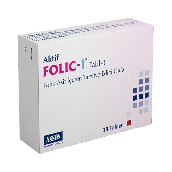 Assos Folic-1 30 Tablet - Image 1