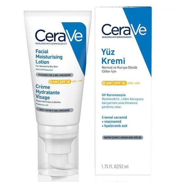 Cerave Nemlendirici Yüz Kremi SPF30 52 ml - Image 1