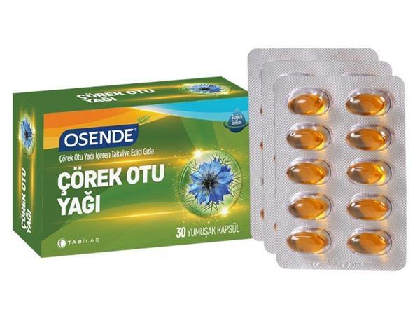 Osende Çörek Otu Yağı 30 Yumuşak Kapsül - Image 1