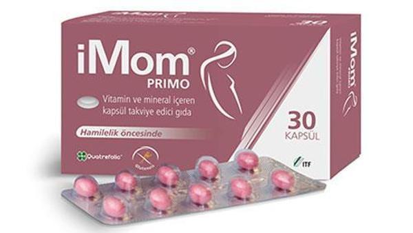 İmomprimo Vitamin Ve Mineral İçeren Takviye Edici Gıda 30 Kapsül - Image 1