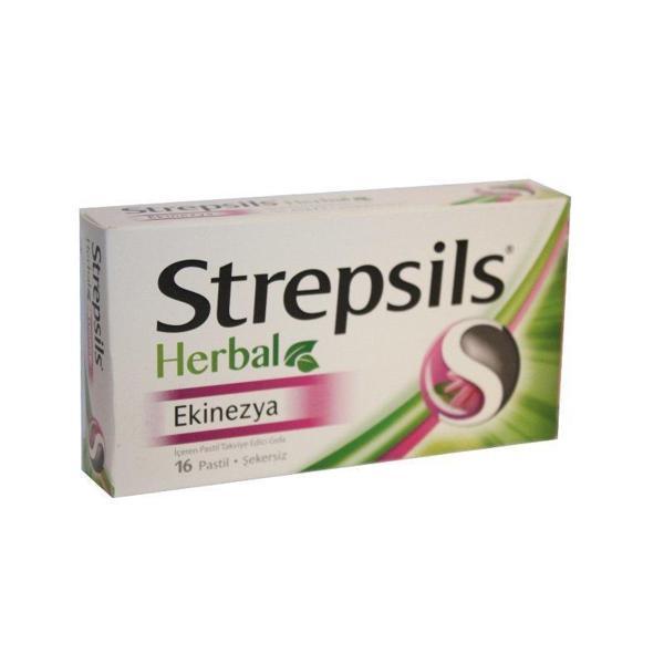 Strepsils Herbal Ekinezya 16 Pastil - Image 1