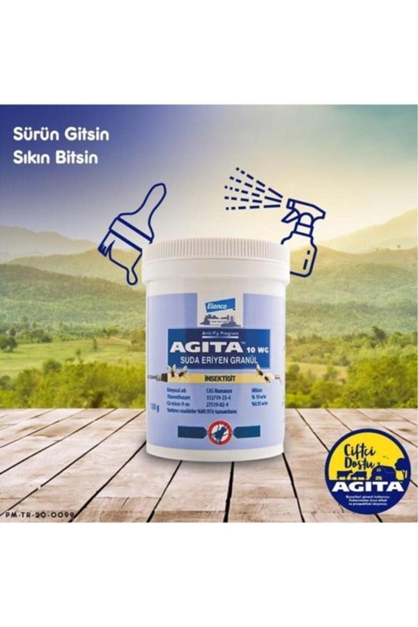 Elanco Agita Granüi Karasinek Ilacı 100 Gr 09 2024 - Image 1