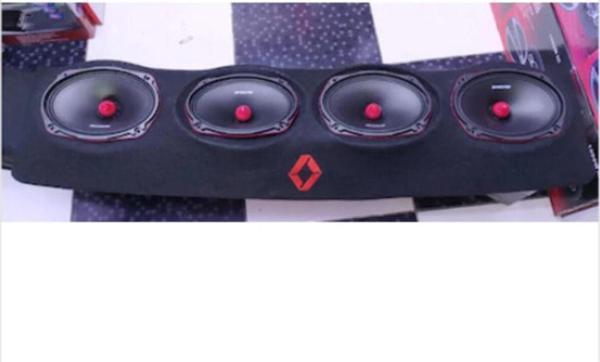 Broadway Renault Arka Pandizot Polyester Kaplamalı Fıber Mdf Oval 4 Lu Yuvalı - Image 1