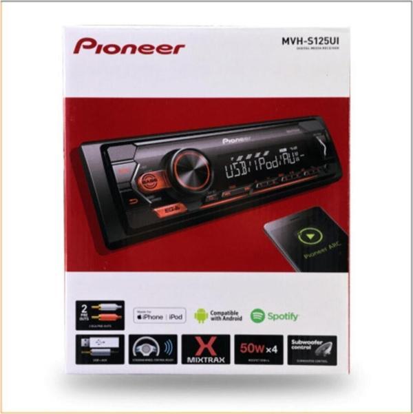 Pioneer Mvh-S125Uı Oto Teyp Usb Radio Aux Girişli 2020 Model - Image 1