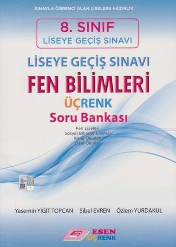 Üçrenk 8. Sınıf LGS Fen Bilimleri Üçrenk Soru Bankası - Esen Yayıncılık - Eğitim - Image 1