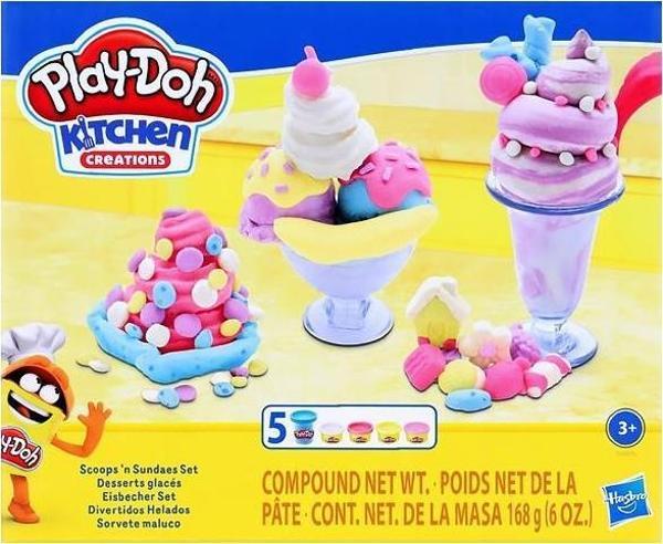 Hasbro Play Doh Eğlenceli Mutfağım Oyun Seti Scoops N Sundaes E7275 - Image 1