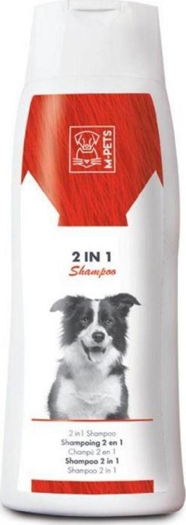 M-Pets 2 in1 Köpek Şampuanı ve Bakım Kremi 250 ml - Image 1