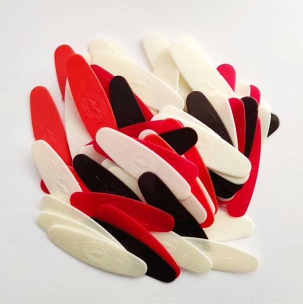 Müzikhane Erdal Erzincan 1-2 Numara Yumuşak Saz Mızrabı -tezene 10 Lu Paket - Image 1