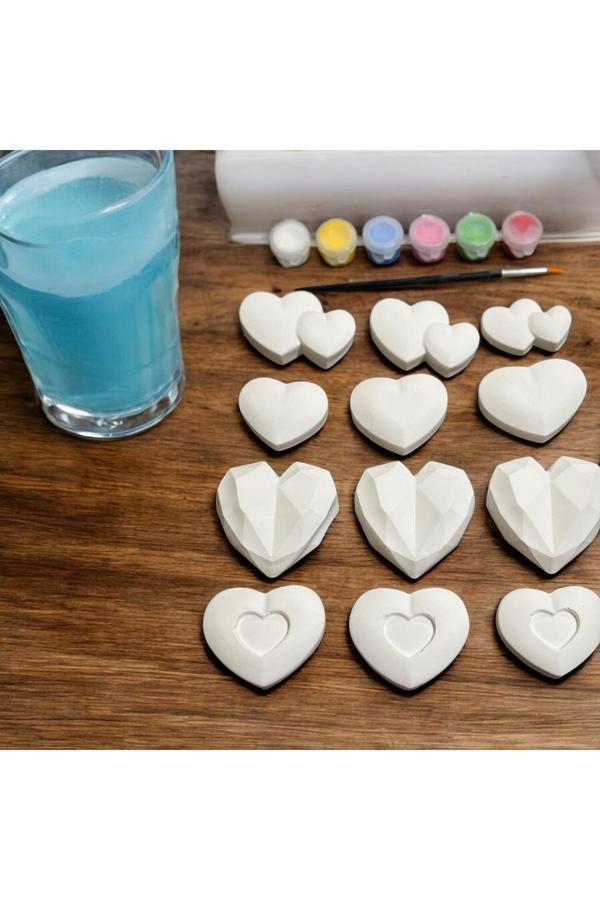 Le Majeur 12 Adet Kalp Hobi Boyama Seti - Image 1