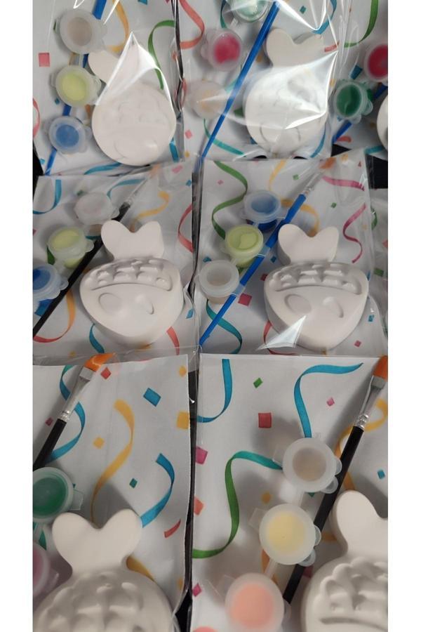 Le Majeur 6 Adet Balık Taş Boyama Seti, Kendin Yap, Doğum Günü Hediyesi - Image 1