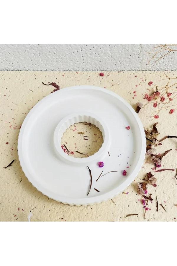 Le Majeur Dekoratif Tabak Dekoratif Takı Tabağı Sunumluk - Image 1