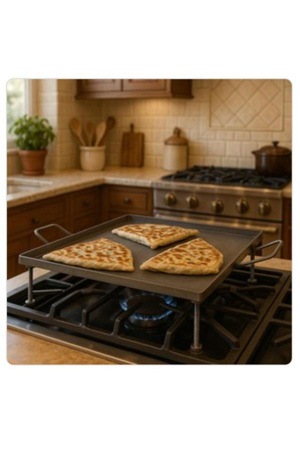 ALEVRA  Ocak Üstü Gözleme Saci (Alevra Marka 2 Mm Kalın Köşeler Sızdırmaz Üründür) - Image 1