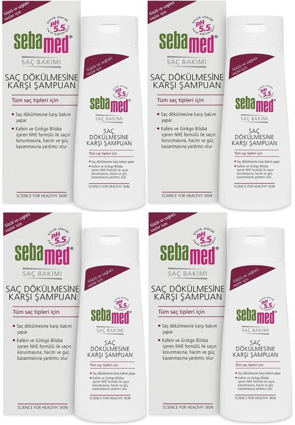 Sebamed Şampuan 400ML Saç Dökülmesine Karşı (Tüm Saç Tipleri için) (4 Lü Set) - Image 1