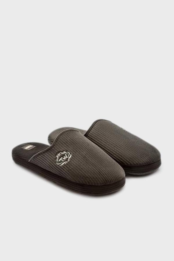 Twigy Tw Muted Ev Erkek Terlik AA0460 SİYAH - Image 1