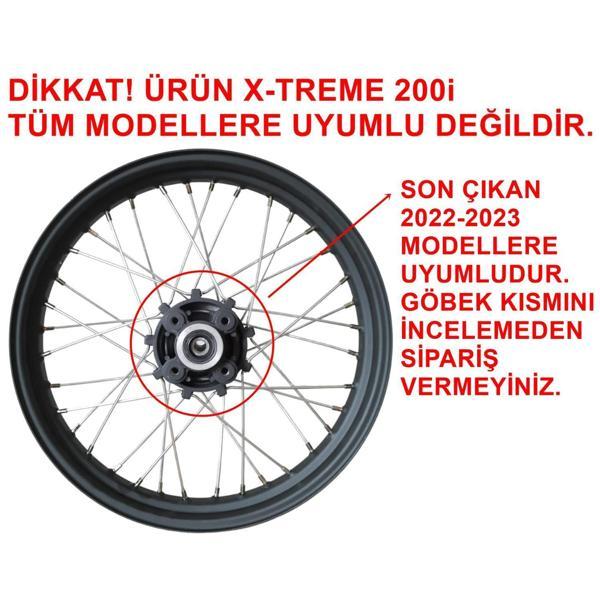 Mondial X-Treme 200İ Arka Jant Siyah 2.50-19 (2022-....) Orj - Image 1