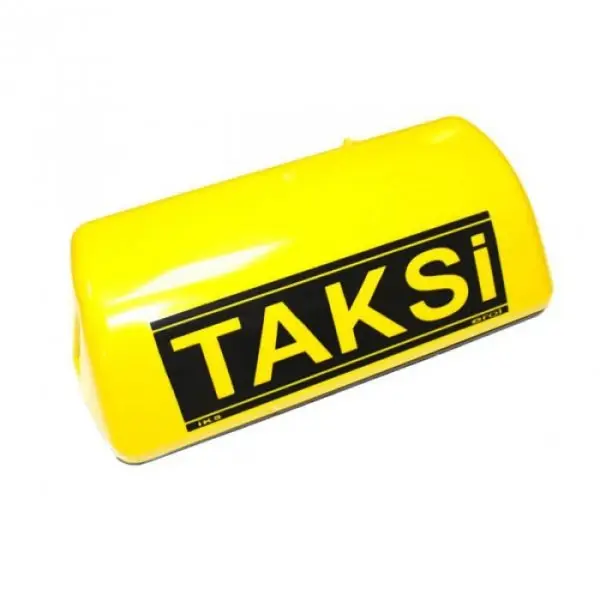 TAKSİ LEVHASI MIKNATISLI SARI - Image 1