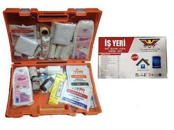 PLS. İŞYERİ İLKYARDIM SETİ ULTRA LUX DUVAR APARATLI - İŞ GÜVENLİĞİNE UYGUN HIRDAVAT GZD111113 - Image 1