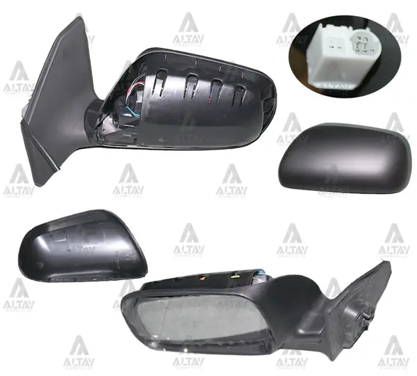 AYNA DIŞ DİKİZ AVENSIS 2003-2006 ELEKTRİKLİ ISITMALI OTOMATİK KATLANIR 7 FİŞLİ SOL VM 269EBAL - Image 1