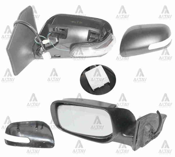 AYNA DIŞ DİKİZ AVENSIS 2006-2008 ELEKTRİKLİ ISITMALI OTOMATİK KATLANIR SİNYALLİ SOL 87906 05180 - Image 1