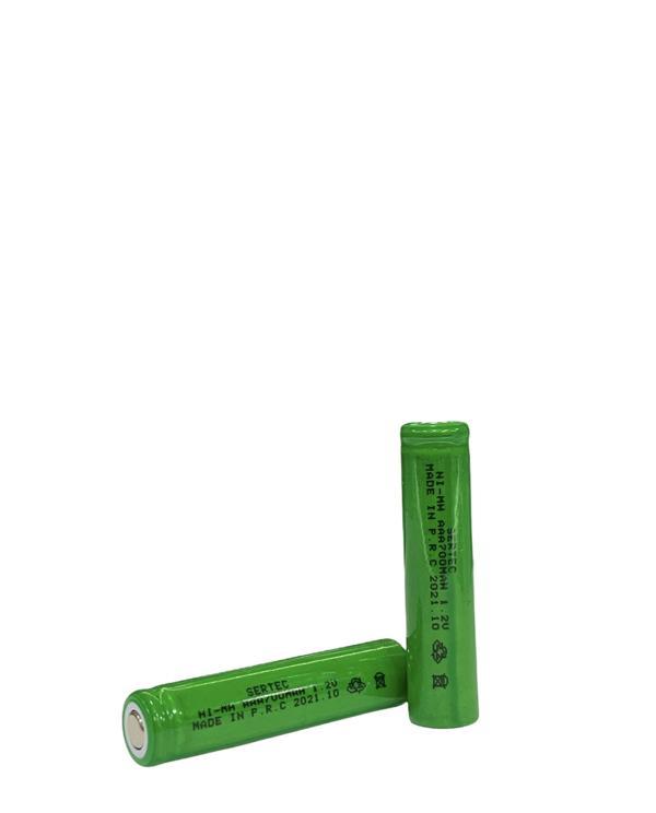 1.2V 700 Mah - AAA - Ni-MH Şarjlı Pil - Başsız / Flat Head - Image 1