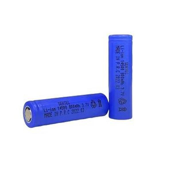 3.7V Li-ion 14500 AA - 800 mAh 1C Şarjlı Pil - Image 1