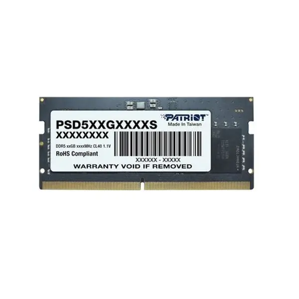 Patriot Signature Line PSD516G480081S 16GB(1x16GB) DDR5 4800MHz CL40 SODIMM Ram(Bellek) - Image 1