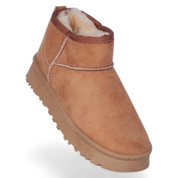 Skuaıter Rida Taba Kadın İçi Kürklü Düz Bot - Image 1