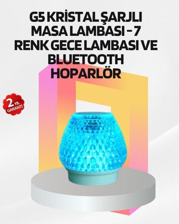 Kristal Ses Kaliteli Taşınabilir Bluetooth Hoparlör - Image 1