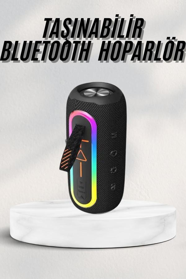 Kablosuz Bluetooth Hoparlör Taşınabilir Çoklu Bağlantılı Özelliği - Image 1