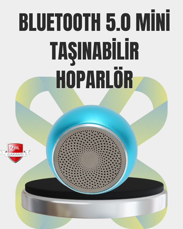Kablosuz Bluetooth 5.0 Hoparlör | Kompakt ve Güçlü Ses - Image 1