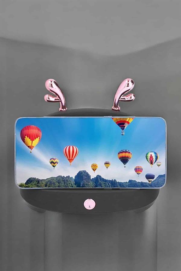 Bluetooth Hoparlör Telefon Tutuculu Akıllı Hoparlör Uzun Pil Ömrü - Image 1