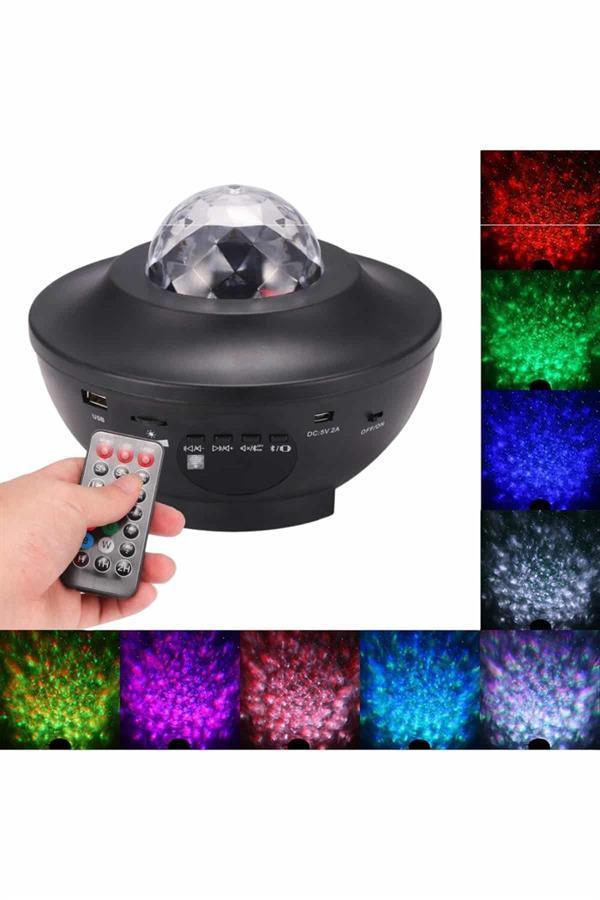 Yıldızlı gökyüzü Projektörü Uzaktan kumandalı Çocuklara Özel Şarjlı - Image 1