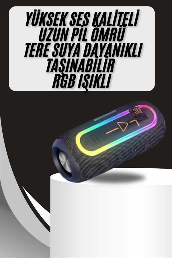 Kablosuz Bluetooth Hoparlör Taşınabilir Çoklu Bağlantılı Özelliği - Image 1
