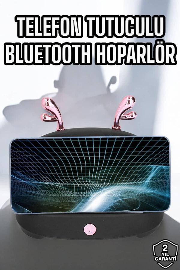 Yeni Nesil Akıllı Hoparlör Telefon Tutacağı Uzun Pil Ömrü Yüksek Ses Kaliteli - Image 1