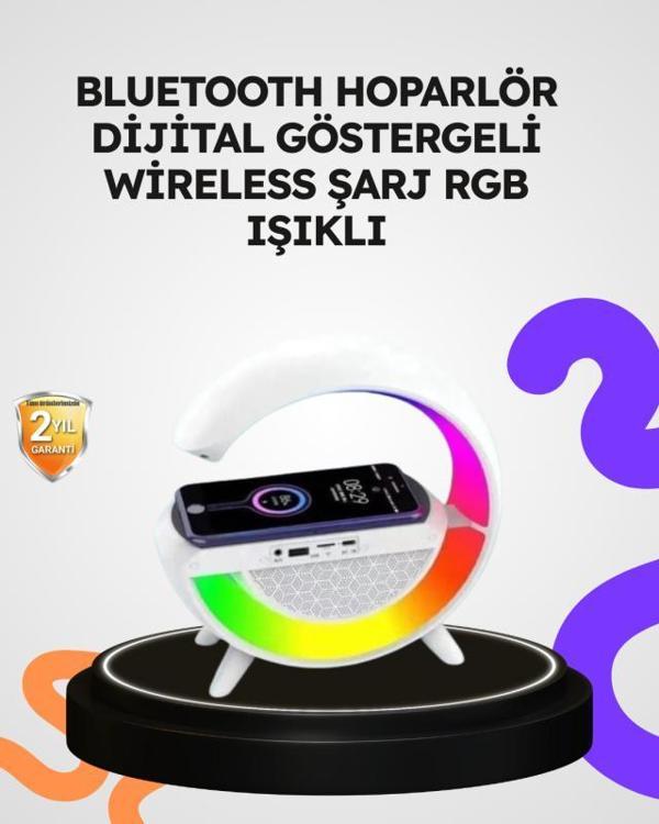 2025 Yeni Seri 15W Kablosuz Şarjlı LED Atmosfer Lambası - Image 1