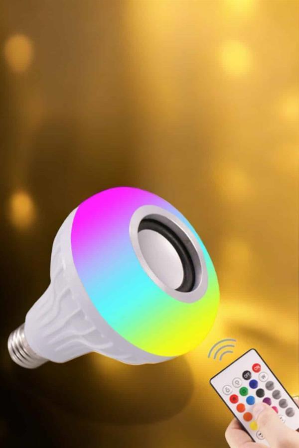 Lamba Led Hoparlör Dayanıklı ve Uzun Ömürlü Bluetooth Hoparlör - Image 1