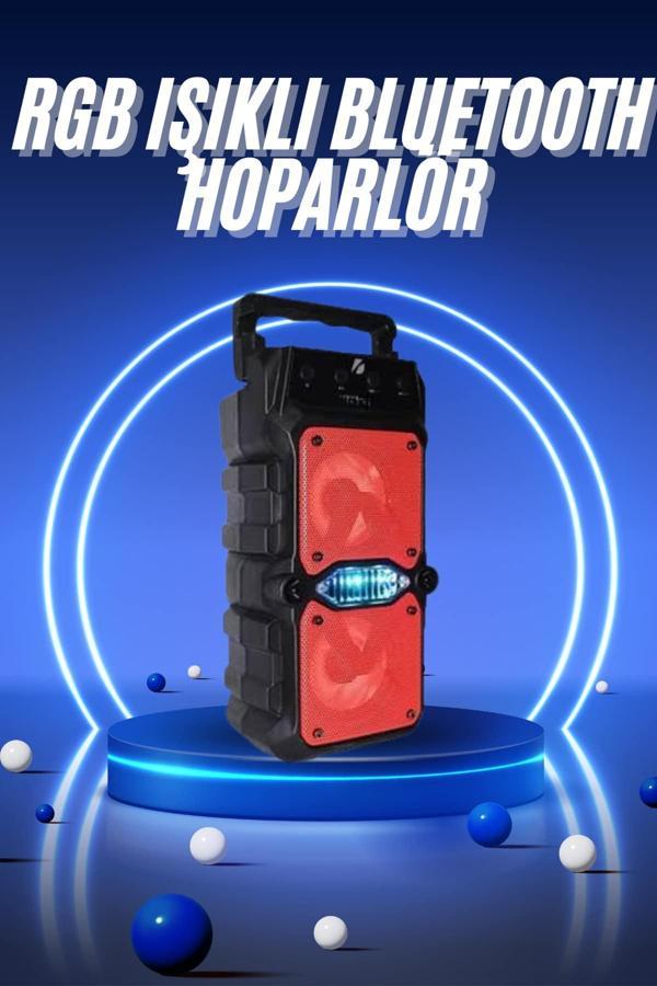 Ses Bombası Kablosuz Bluetooth Hoparlör Çift Çıkışlı Yüksek Ses Kaliteli Hoparlör - Image 1