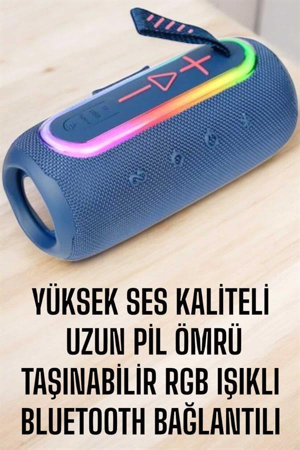 Kablosuz Bluetooth Hoparlör Uzun Pil Ömrü Taşınabilir - Image 1