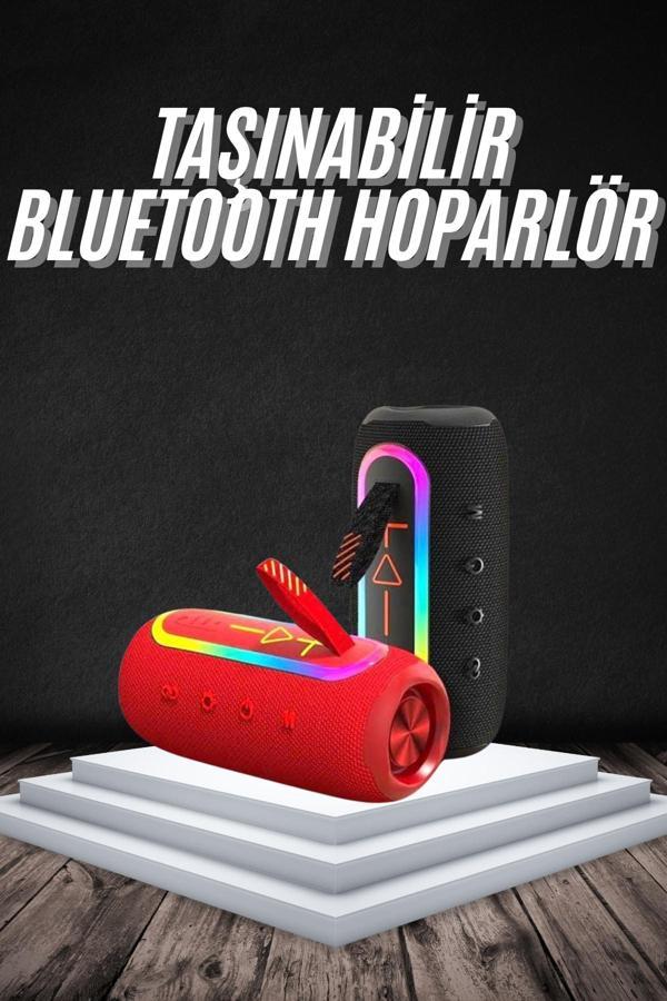 Bluetooth Hoparlör USB Şarjlı Uzun Pil Ömrü Android ve İOS Uyumlu Renkli - Image 1